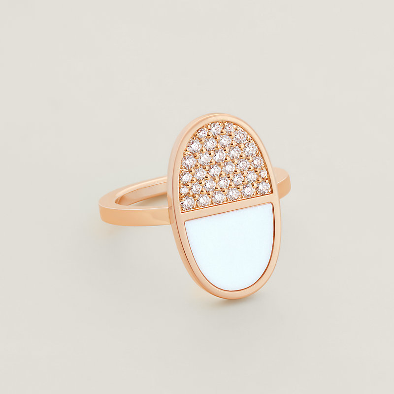 Chaine d'ancre Verso ring, medium model | Hermès USA